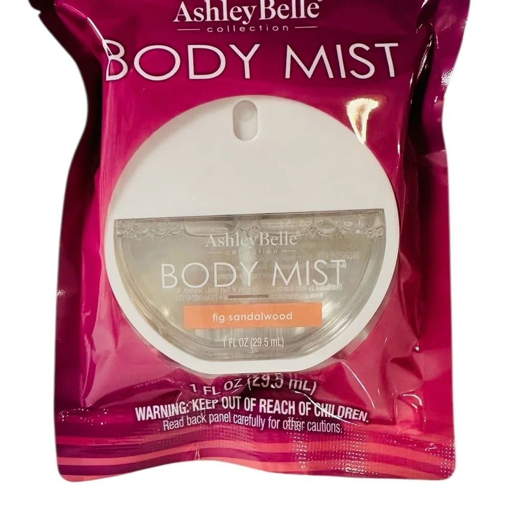 Ashley Belle Fig Sandalwood Body Mist - Pink